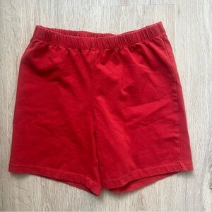 Colsie Boxer Pajama Shorts Red Loungewear Women's Size XS